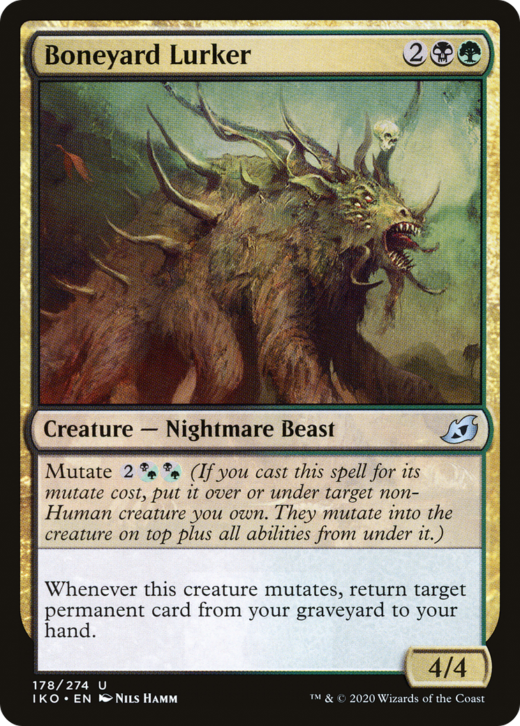 Boneyard Lurker (IKO-178) - [Ikoria: Lair of Behemoths]