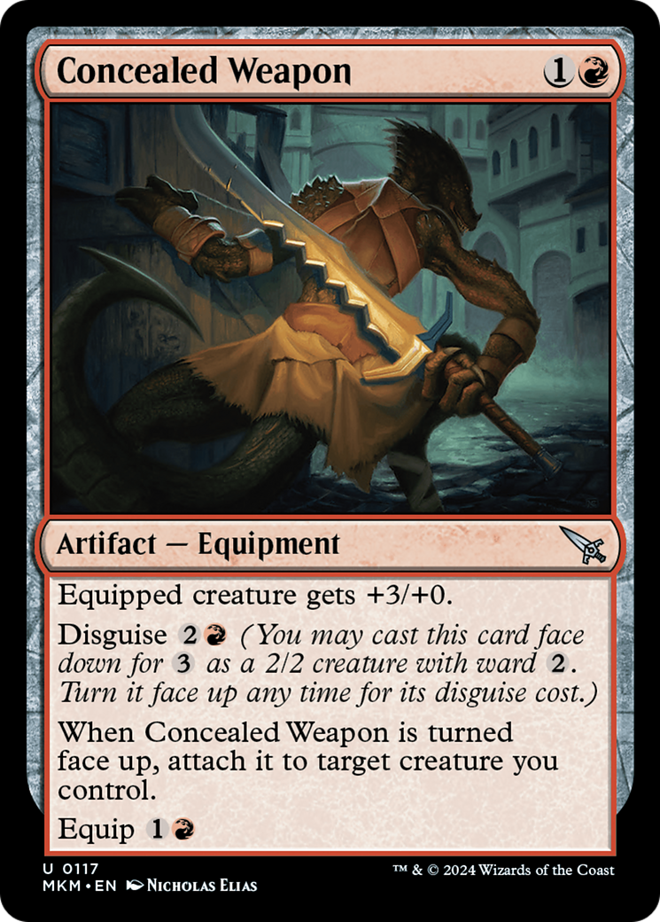 Concealed Weapon (MKM-117) - [Murders at Karlov Manor] Foil