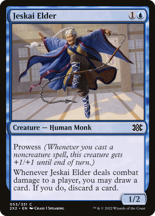 Jeskai Elder (2X2-053) - [Double Masters 2022]