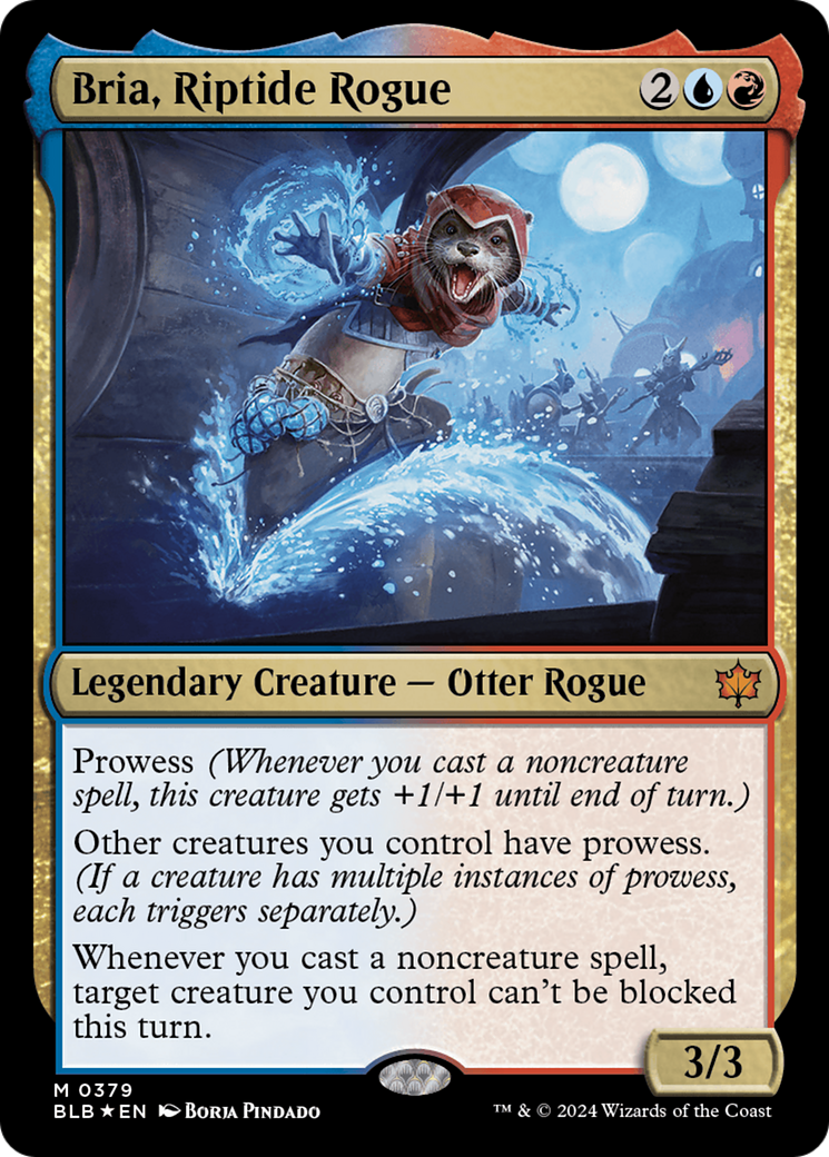 Bria, Riptide Rogue (BLB-379) - [Bloomburrow] Foil