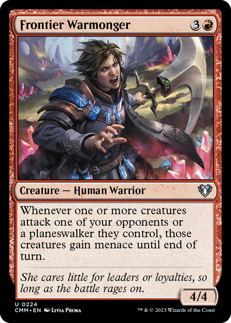 Frontier Warmonger [Commandant Maîtres] 