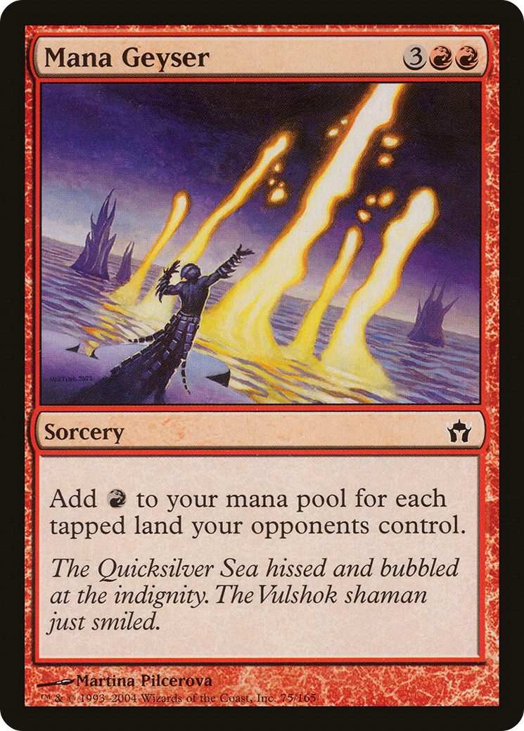 Mana Geyser (5DN-075) - [Fifth Dawn]