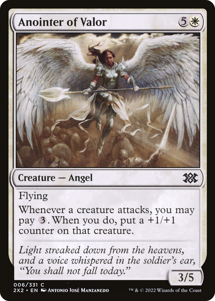 Anointer of Valor (2X2-006) - [Double Masters 2022]