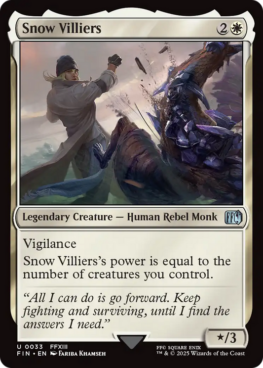 Snow Villiers (FIN-033) - [FINAL FANTASY]