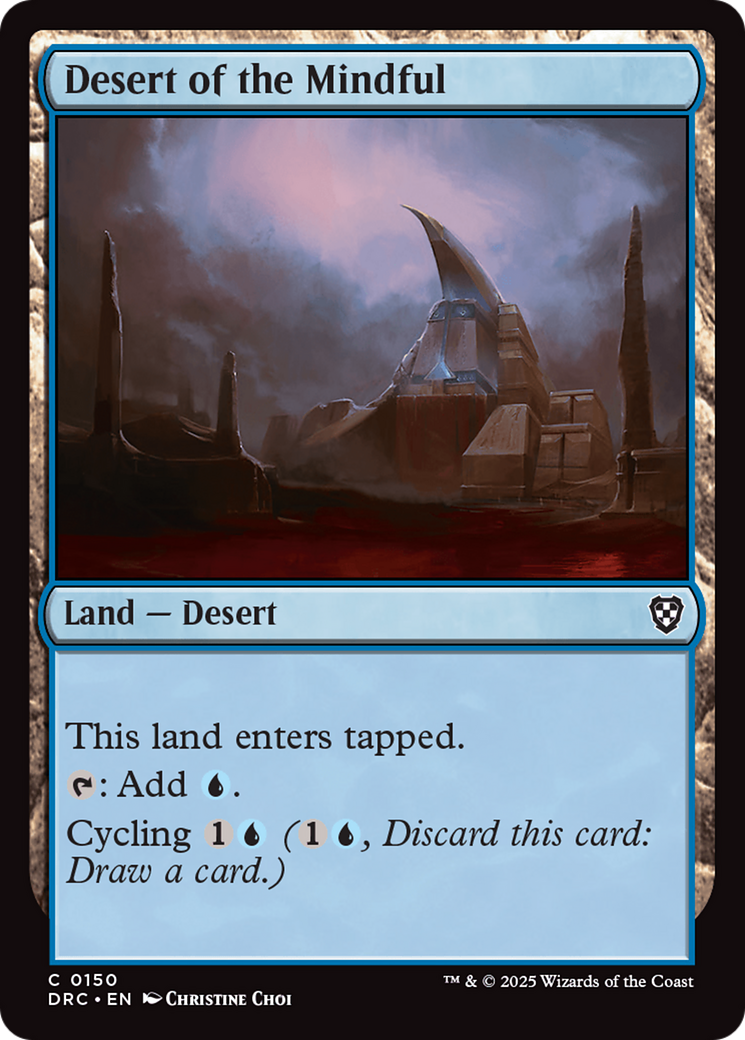 Desert of the Mindful (DRC-150) - [Commander: Aetherdrift]