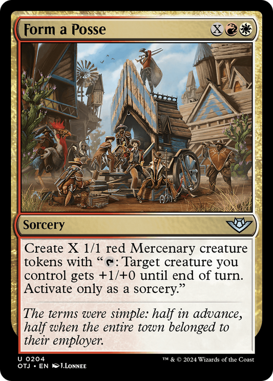 Former un groupe (OTJ-204) - [Hors-la-loi de Thunder Junction] 