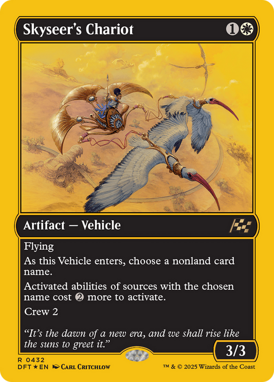 Skyseer's Chariot (DFT-432) - [Aetherdrift] Foil