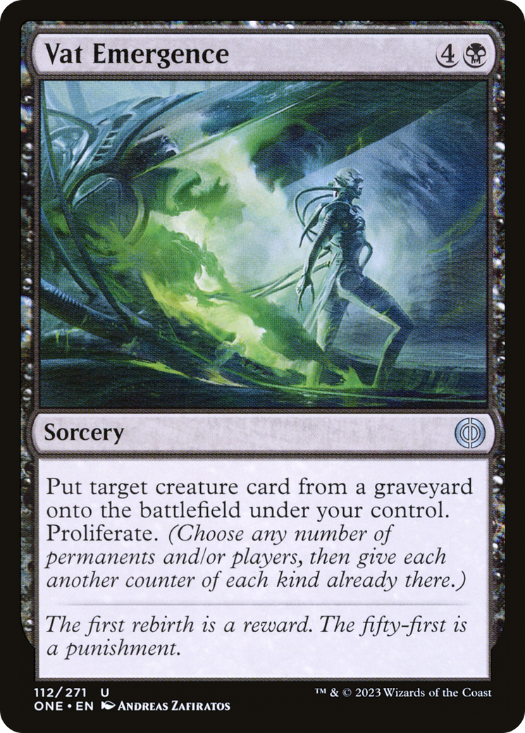 Vat Emergence (ONE-112) - [Phyrexia: All Will Be One] Foil