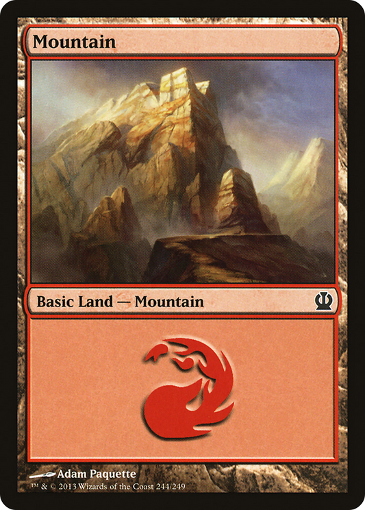 Mountain (THS-244) - [Theros]
