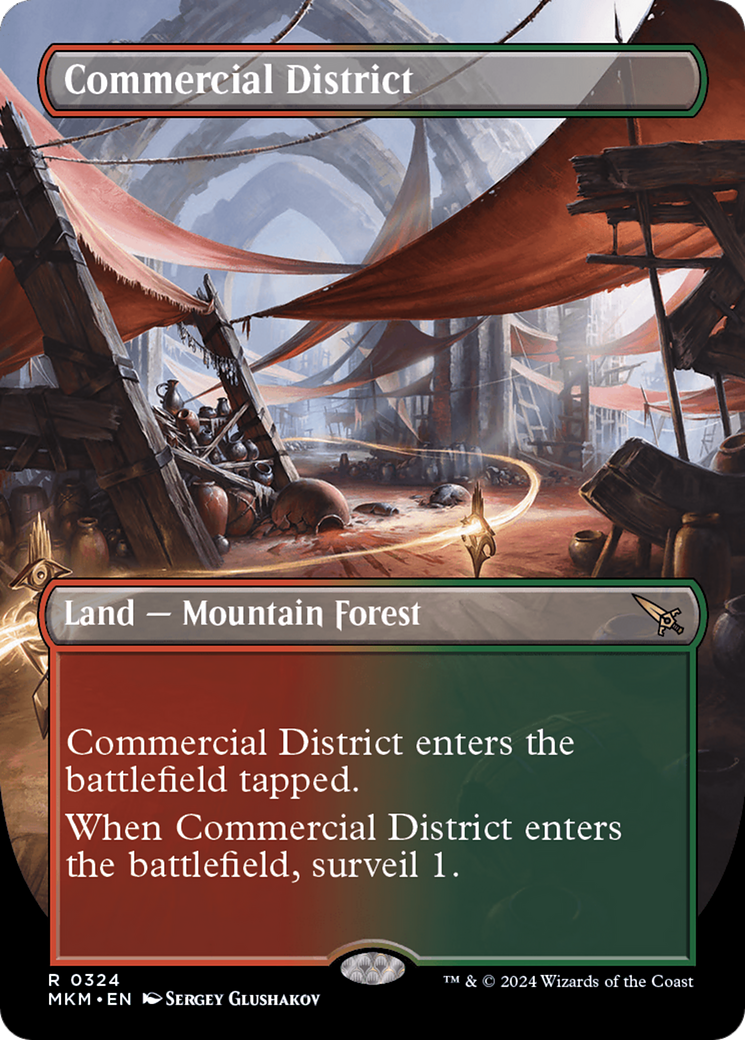 Commercial District (MKM-324) - [Murders at Karlov Manor] (Borderless)