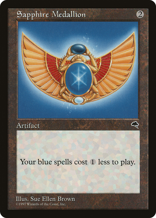 Sapphire Medallion (TMP-306) - [Tempest]