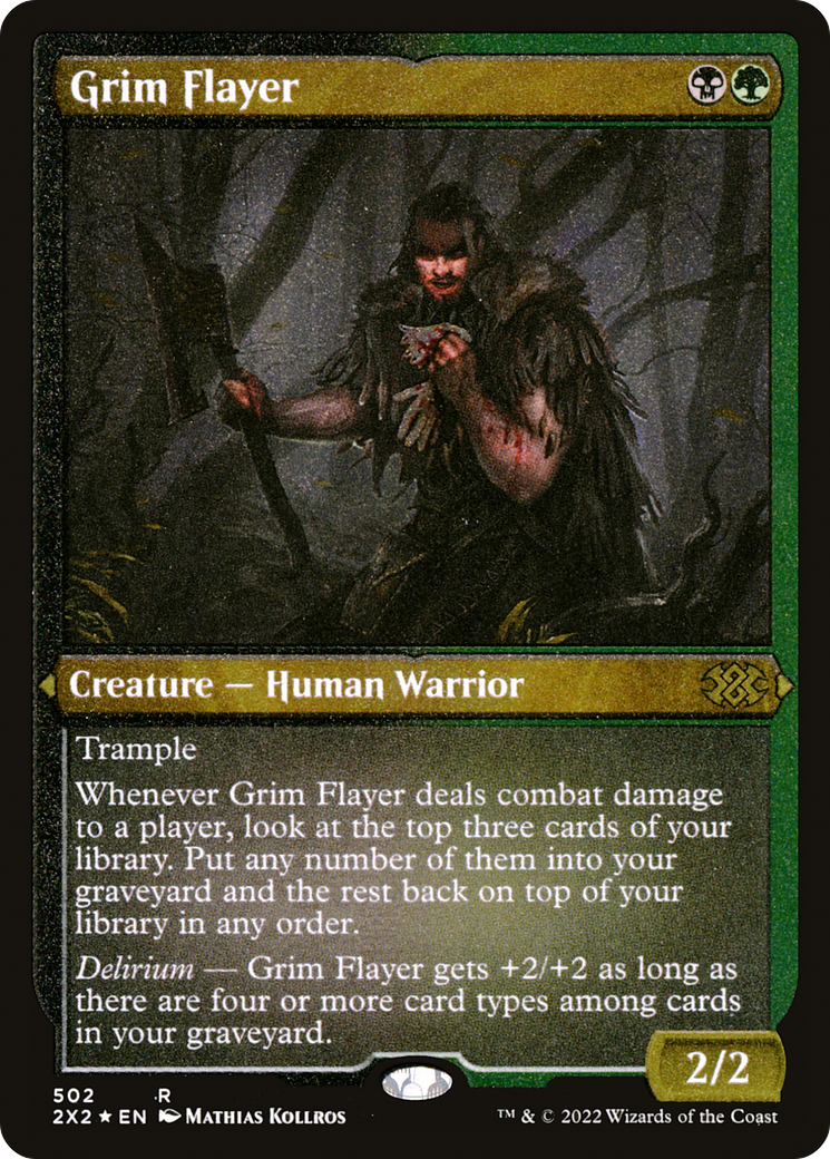 Grim Flayer (2X2-502) - [Double Masters 2022] Foil