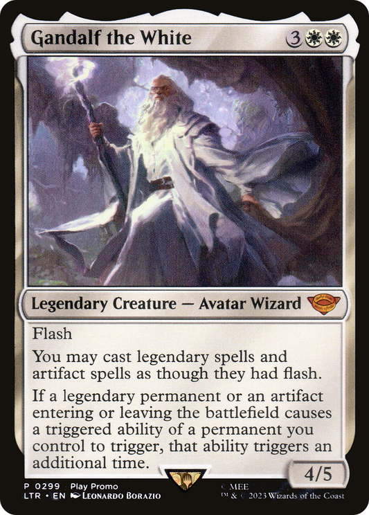 Gandalf the White (PTP-299) - [The Lord of the Rings: Tales of Middle-earth] Foil