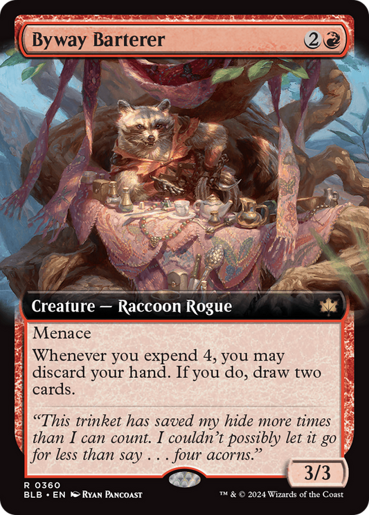 Byway Barterer (BLB-360) - [Bloomburrow]: (Extended Art)