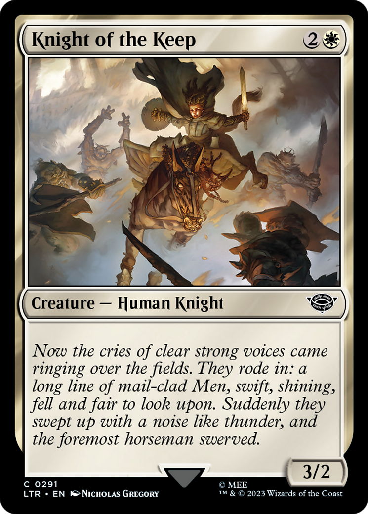 Knight of the Keep (LTR-291) - [The Lord of the Rings: Tales of Middle-earth]