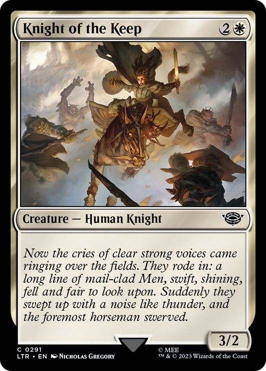 Knight of the Keep (LTR-291) - [The Lord of the Rings: Tales of Middle-earth]