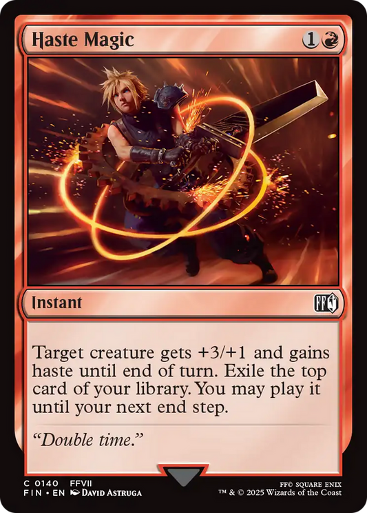 Haste Magic (FIN-140) - [FINAL FANTASY] Foil