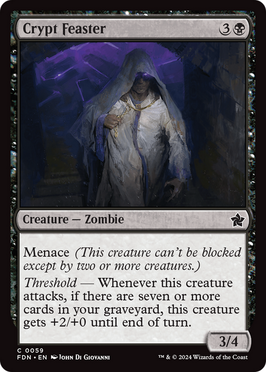 Crypt Feaster (FDN-059) - [Foundations] Foil