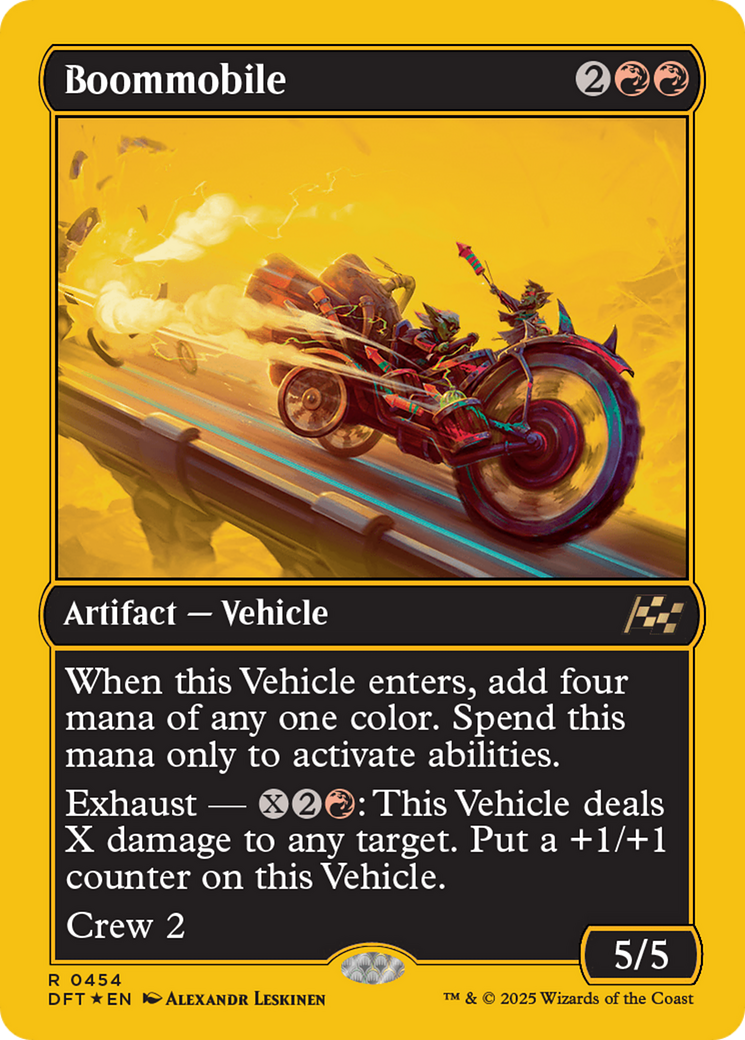 Boommobile (First-Place Foil) (DFT-454) - [Aetherdrift] Foil