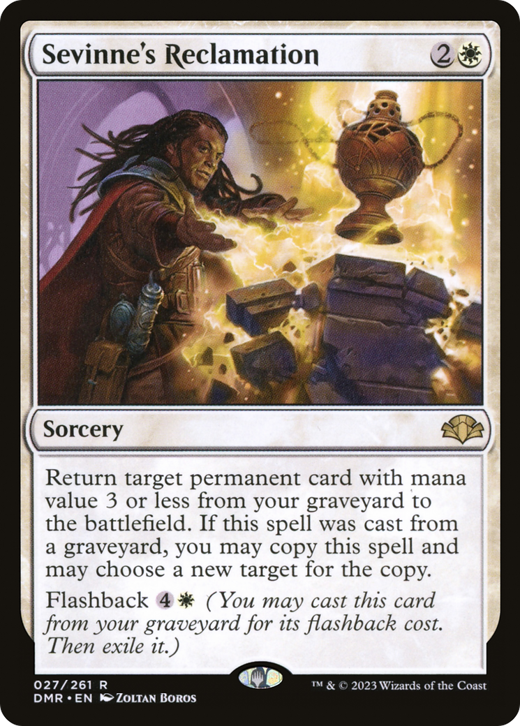 Sevinne's Reclamation (DMR-027) - [Dominaria Remastered]