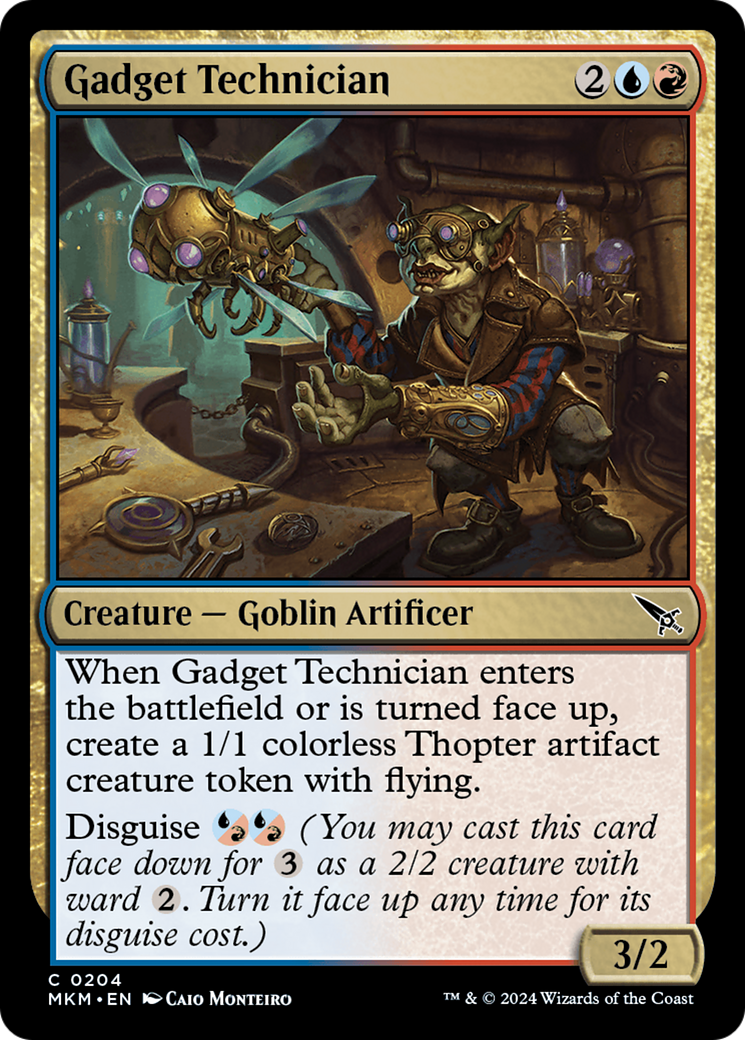 Gadget Technician (MKM-204) - [Murders at Karlov Manor] Foil