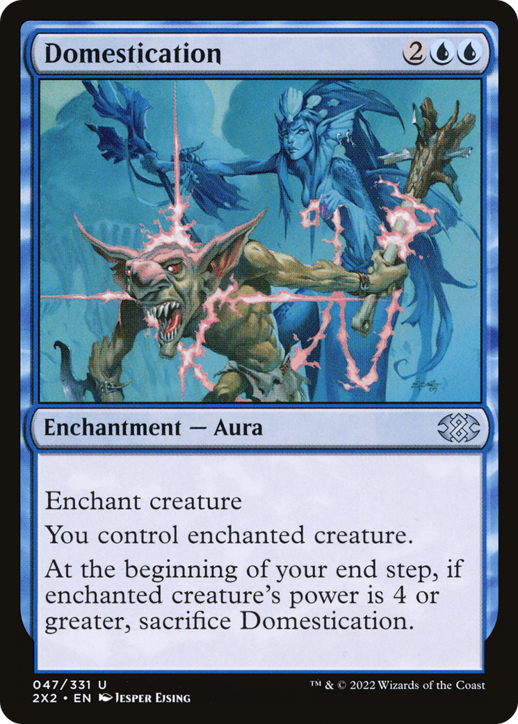 Domestication (2X2-047) - [Double Masters 2022] Foil