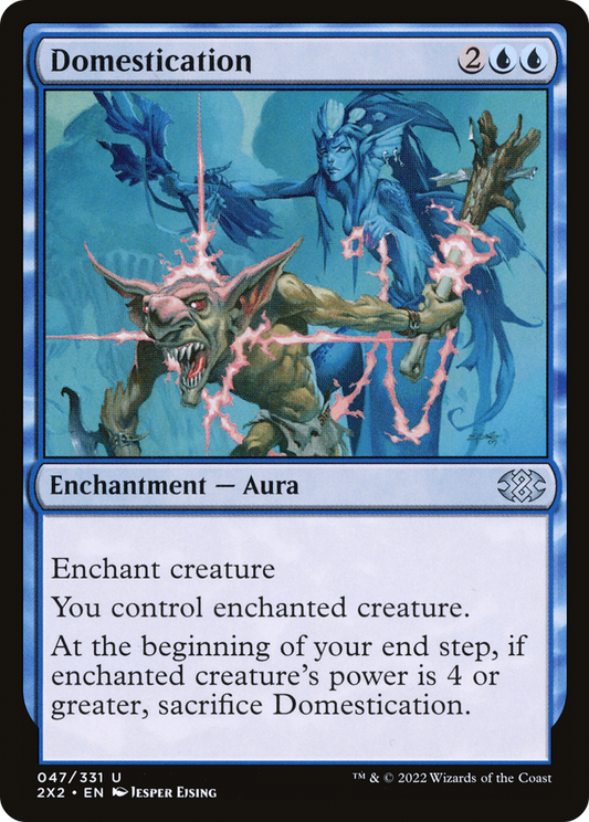 Domestication (2X2-047) - [Double Masters 2022] Foil