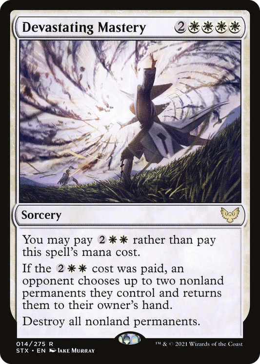 Devastating Mastery (STX-014) - [Strixhaven: School of Mages] Foil