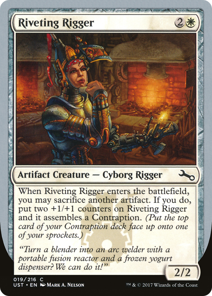 Riveting Rigger (UST-019) - [Unstable]