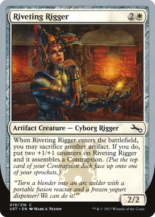 Riveting Rigger (UST-019) - [Unstable]