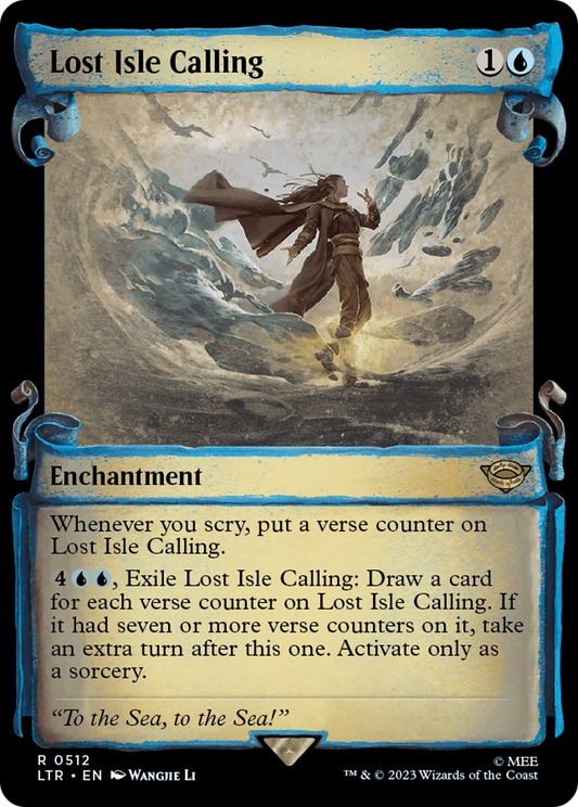Lost Isle Calling (LTR-512) - [The Lord of the Rings: Tales of Middle-earth]: (Showcase)