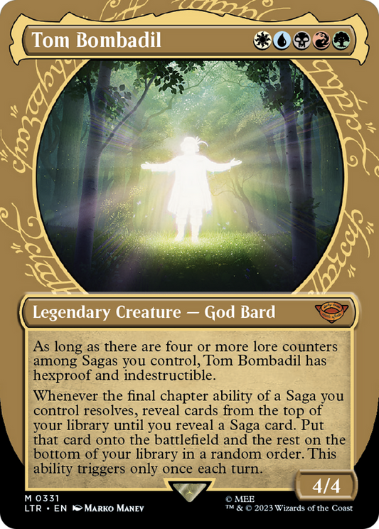 Tom Bombadil (LTR-331) - [The Lord of the Rings: Tales of Middle-earth]: (Showcase) (Borderless) Foil