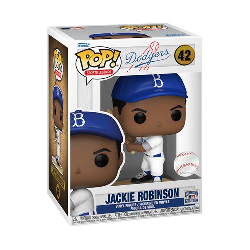 MLB Legends Brooklyn Dodgers Jackie Robinson Funko Pop! Vinyl Figure (CHASE BUNDLE)