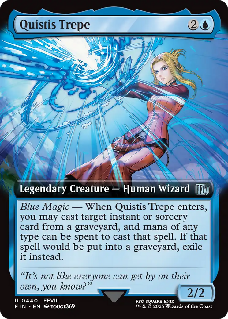 Quistis Trepe (FIN-440) - [FINAL FANTASY]: (Extended Art) Foil