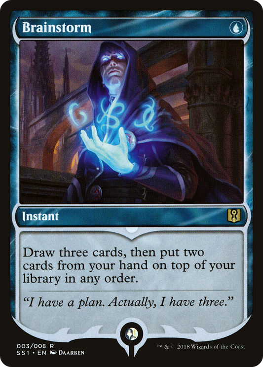 Brainstorm (SS1-003) - [Signature Spellbook: Jace]