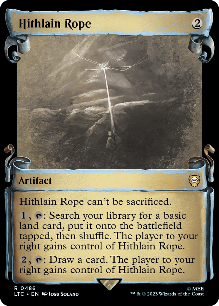 Hithlain Rope (LTC-486) - [Tales of Middle-earth Commander]: (Showcase) Foil