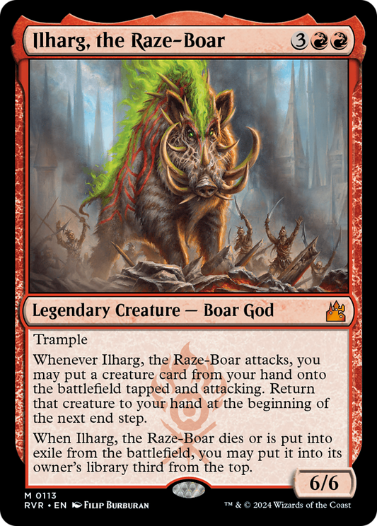 Ilharg, the Raze-Boar (RVR-113) - [Ravnica Remastered]