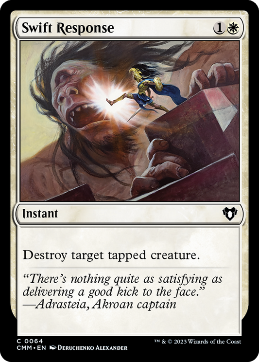 Swift Response (CMM-064) - [Commander Masters]