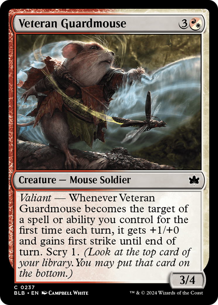 Souris de garde vétéran (BLB-237) - [Bloomburrow] 