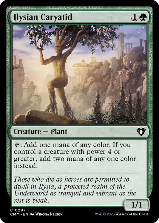 Ilysian Caryatid (CMM-297) - [Commander Masters]