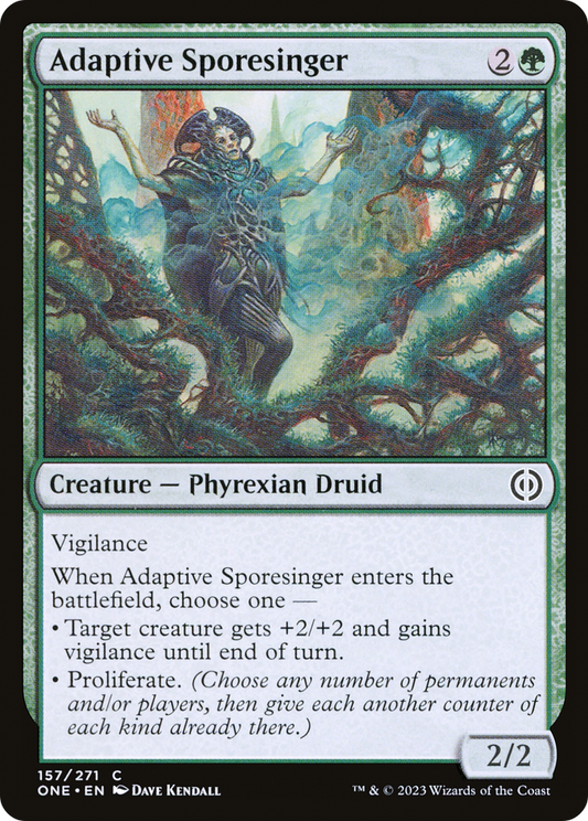 Adaptive Sporesinger (ONE-157) - [Phyrexia: All Will Be One]