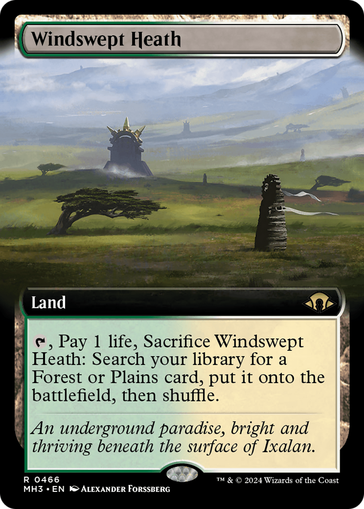 Heath balayée par le vent (MH3-466) - [Modern Horizons 3] : (Art étendu)