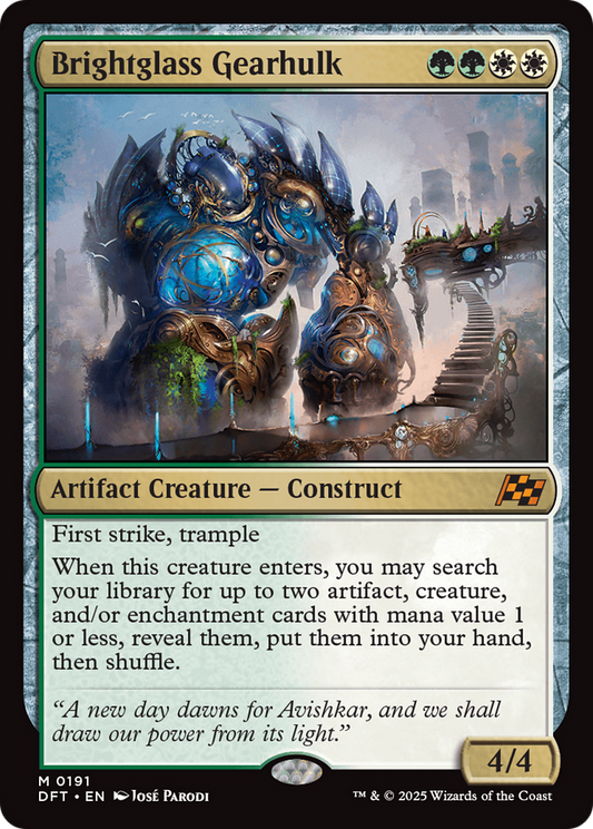 Brightglass Gearhulk (DFT-191) - [Aetherdrift]
