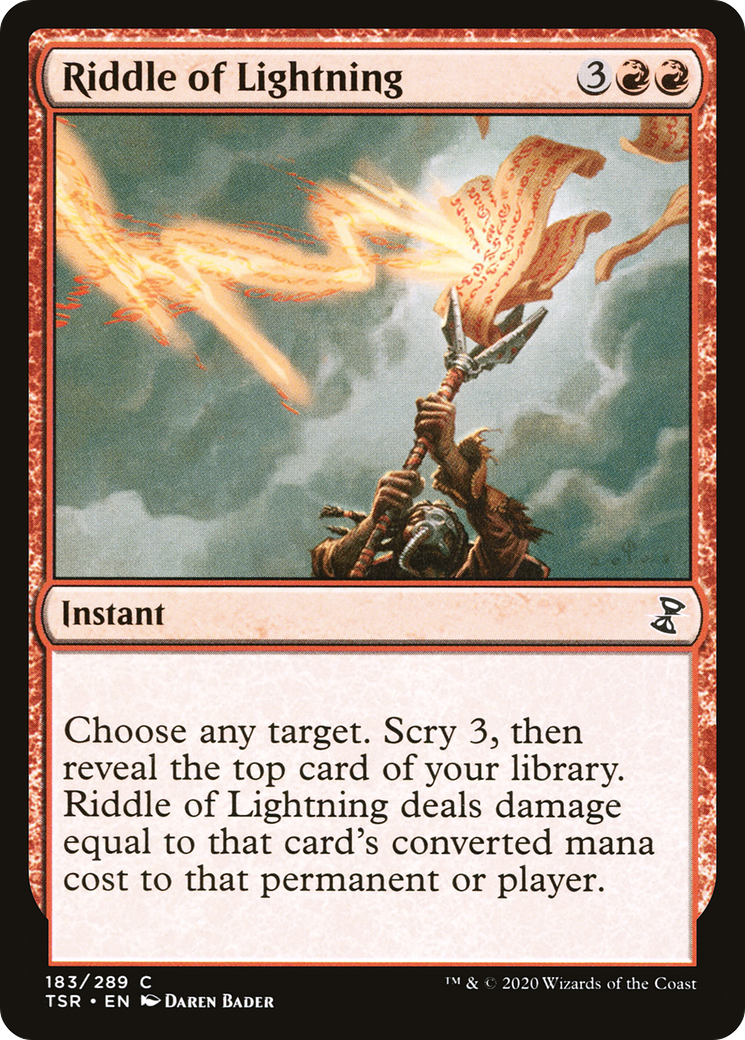 Riddle of Lightning (TSR-183) - [Time Spiral Remastered]
