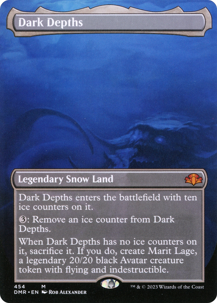 Dark Depths (DMR-454) - [Dominaria Remastered] (Borderless) Foil