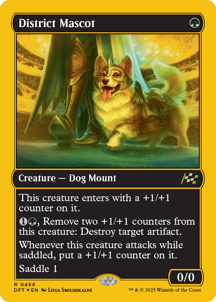 District Mascot (DFT-466) - [Aetherdrift] Foil
