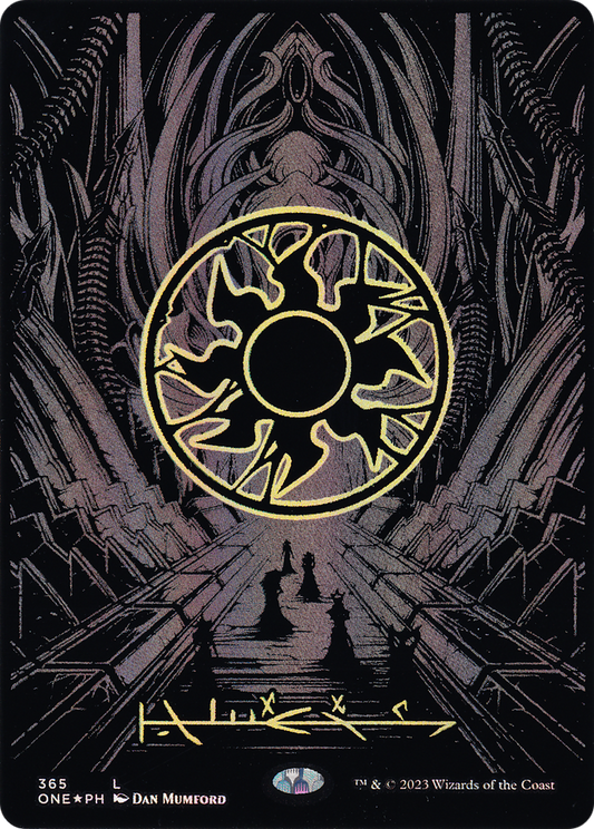 Plains (ONE-365) - [Phyrexia: All Will Be One] (Borderless) Foil