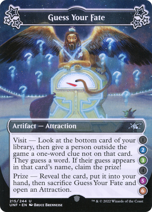 Guess Your Fate (UNF-215B) - [Unfinity] Foil