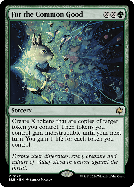 For the Common Good (BLB-172) - [Bloomburrow] Foil