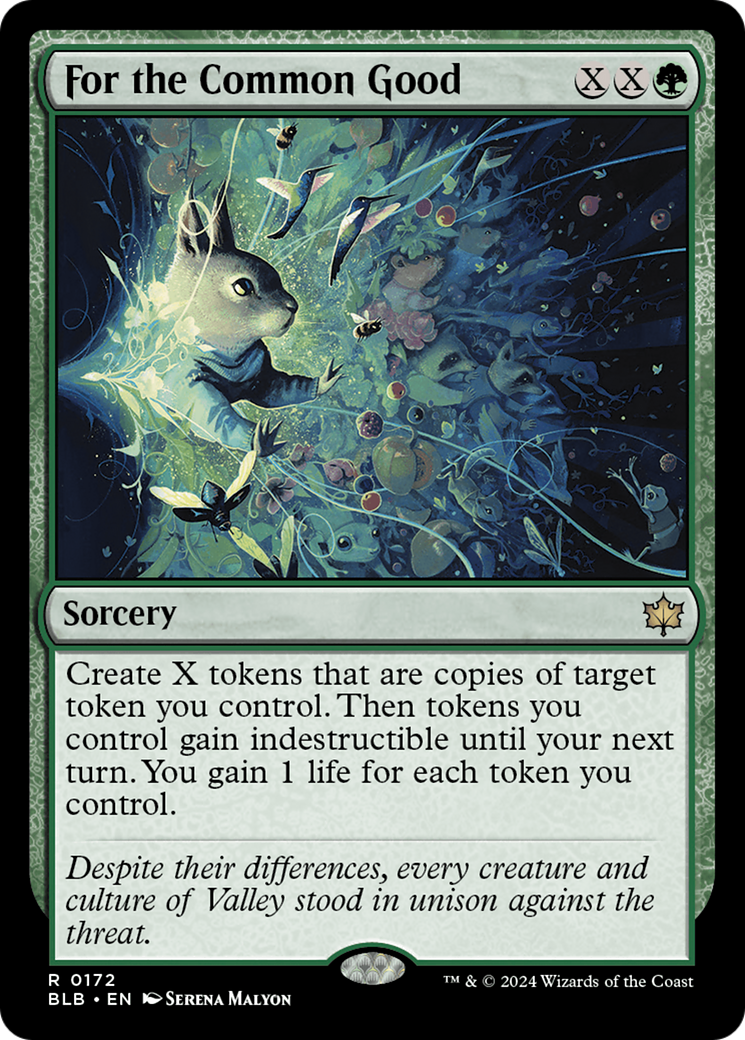 For the Common Good (BLB-172) - [Bloomburrow]
